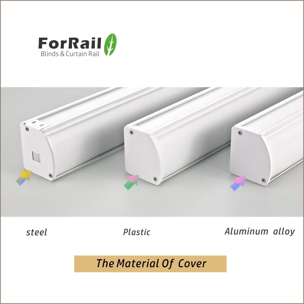 High Quality day and night blinds 80mm Cassette Head Rail