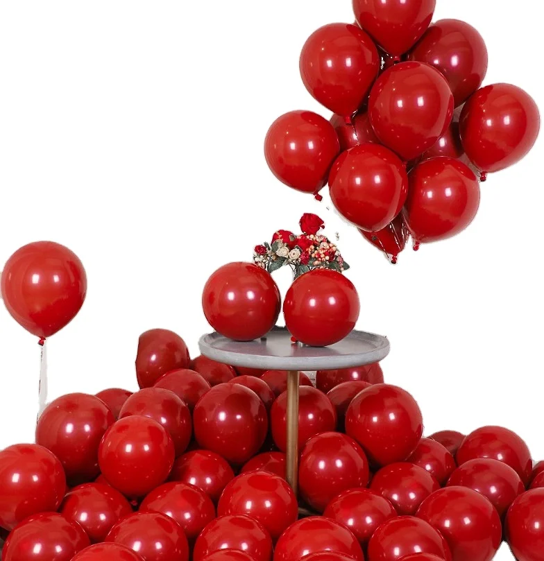 Wholesale Party Decoration Metallic Pearly Latex Chrome Balloons