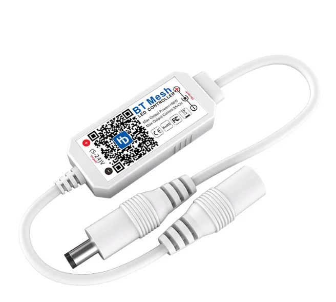 Mini Bluetooth Dimmer ZJ-MBM-S DC5-24V 1CH Single Color Led Controller