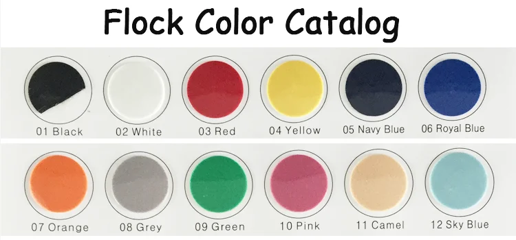 Flock Heat Transfer Vinyl/heat transfer film made in korea