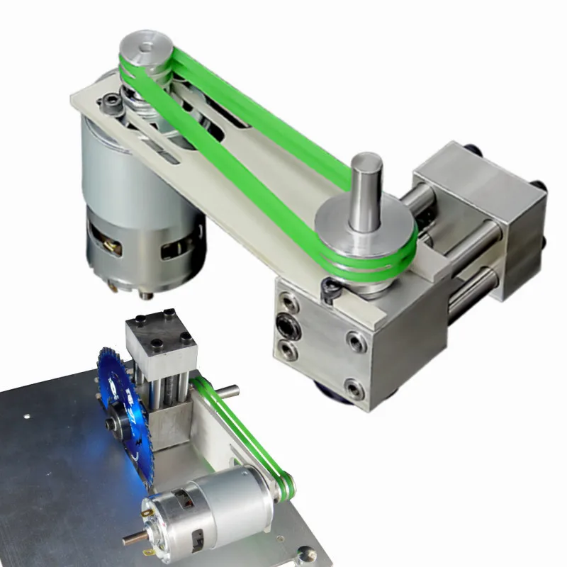 Custom 4 Inch Saw Blade Lifting Spindle Tool for Mini Table Saw Circular Saw Flip Cover Plate Lifting Bearing 775 895