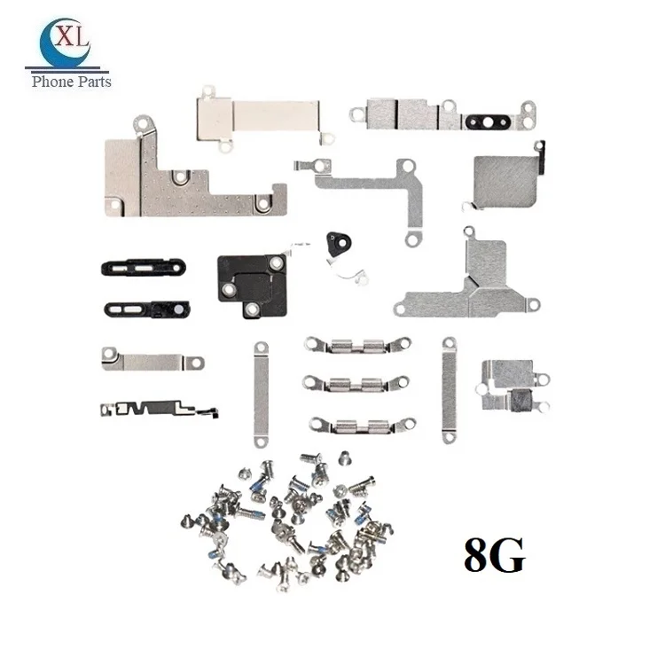 Replacement Full Set inner Spare Small Metal Parts Holder Bracket for iPhone 11 12 13 14 Pro Max 12 13 Mini 14 Plus with Screw