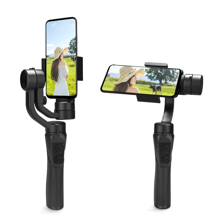 F6 Camera Professional Top quality Gimbal 3 Axis Gimbal Handheld Stabilizer App Support Auto tracking suitable for mobile phones