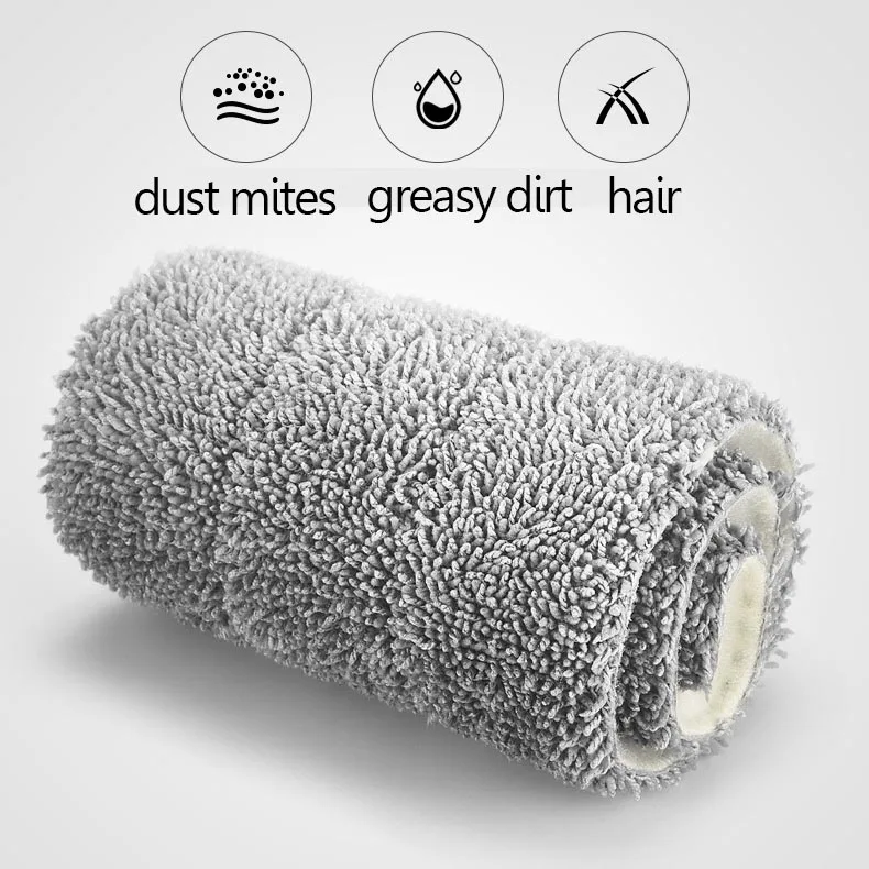 Волшебная система для чистки пола 360 роторная Мокрый спрей плоская швабра с многоразовой бутылкой 3 сменных микрофибры