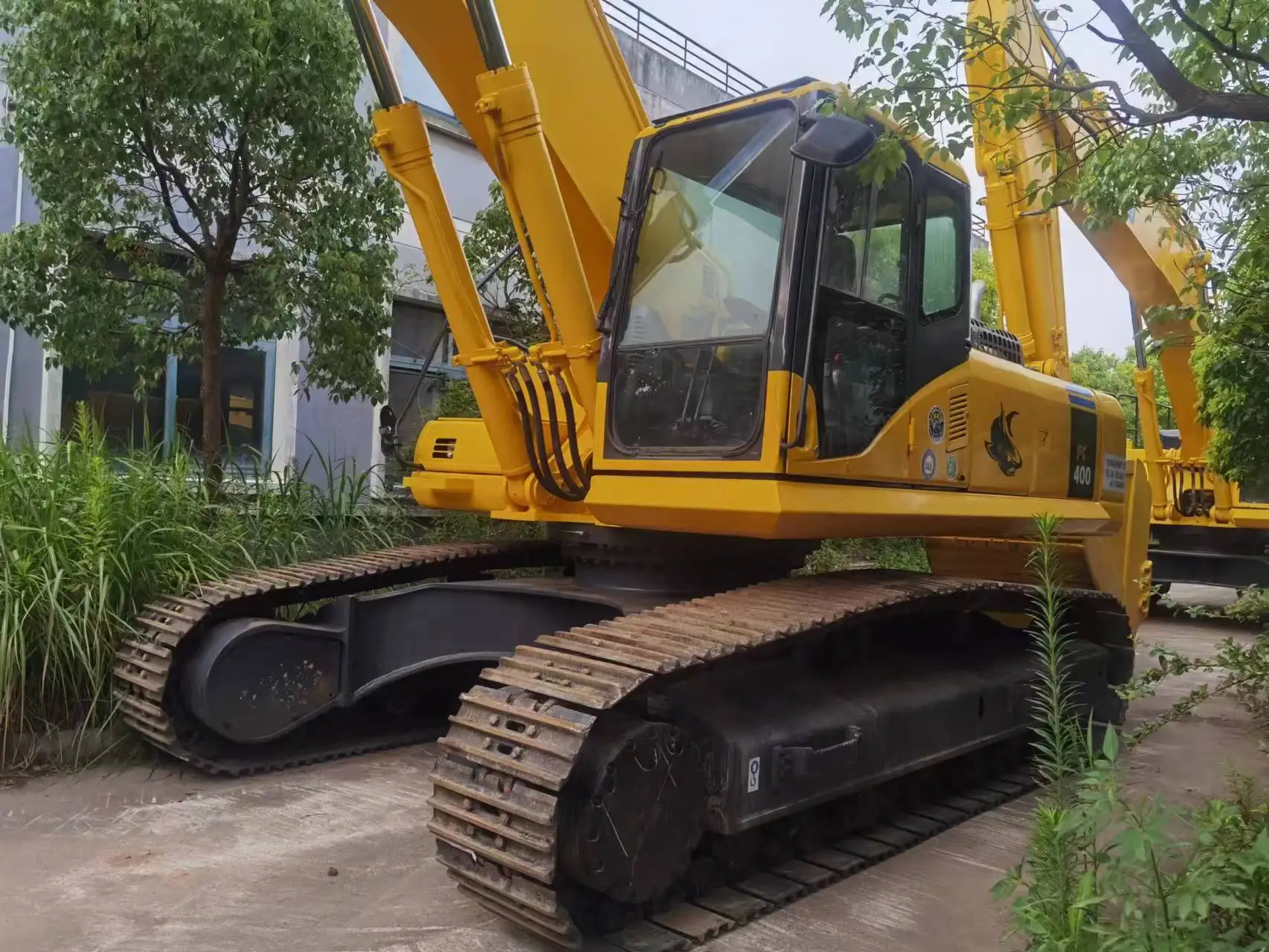 В наличии лучший завод японский оригинальный Подержанный PC400-7 тяжелый экскаватор дешевая распродажа в Шанхае