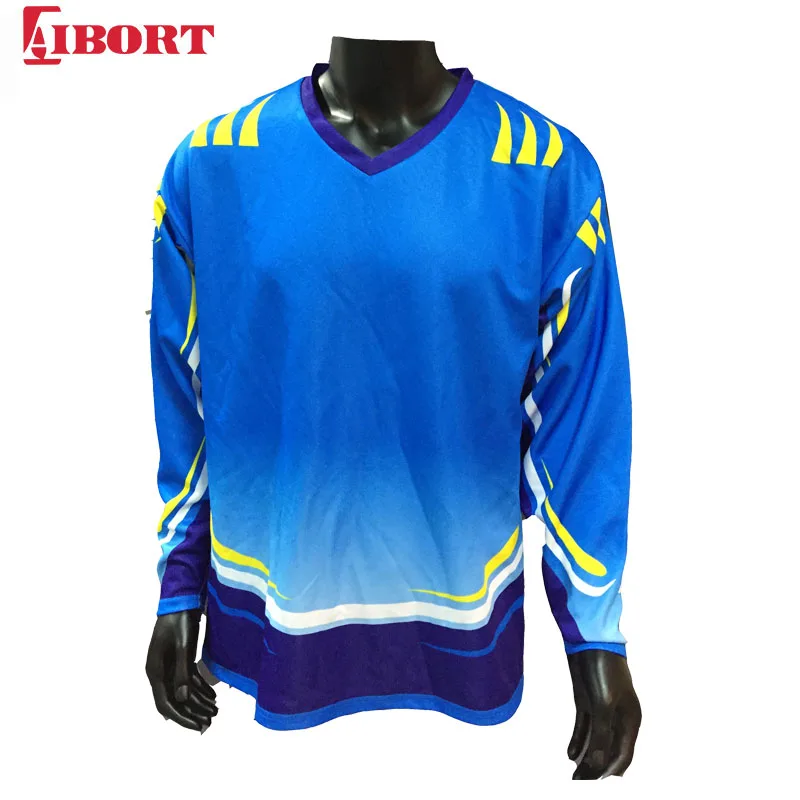 Hot sale practice hockey jersey custom made