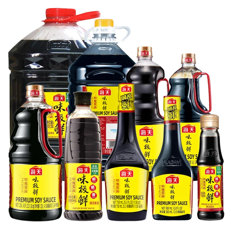 1.6l Weijixian soy sauce OEM Korea style soybean seasoning HADAY natural fermented soybea brewed premium table soy sauce