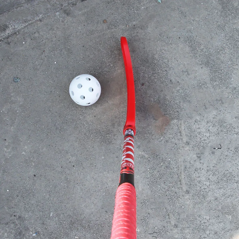 Factory custom PVC Carbon Floorball hockey stick dryland ice club
