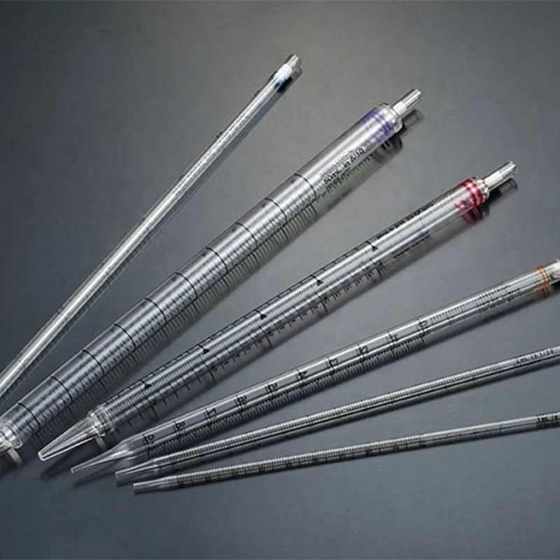 Laboratory Sterile Factory Direct Wholesale Plastic 1ml 2ml 5ml 10ml 25ml 50ml 100ml Transfer Disposable Serological Pipettes