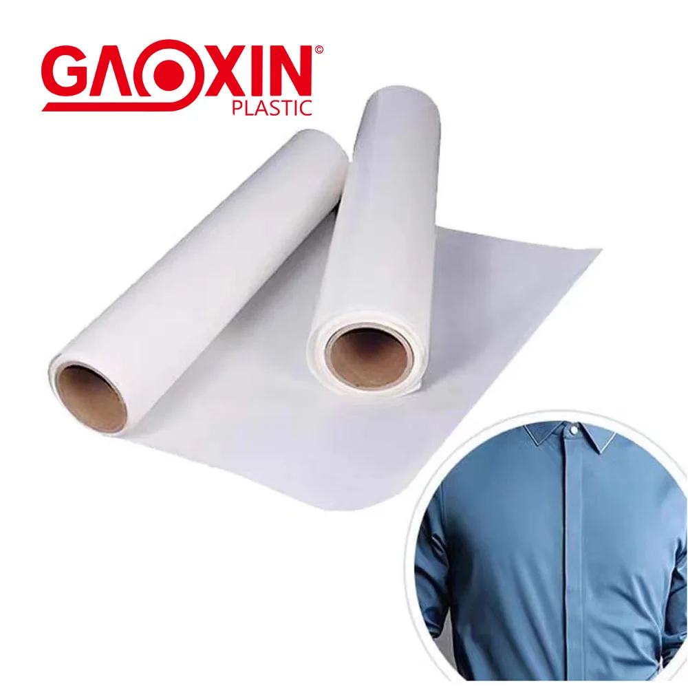 Adhesive transparent tpu film double sided tape sewfree seamless hot melt tape for t shirt, business suit, down jacket