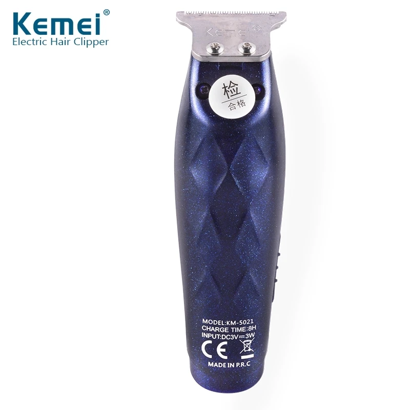 Kemei KM 5021 3 In 1 Professional Hair trimmer  Rechargeable 0mm Baldheaded Hair Trimmers Barber Haircut Machine with USB Cable