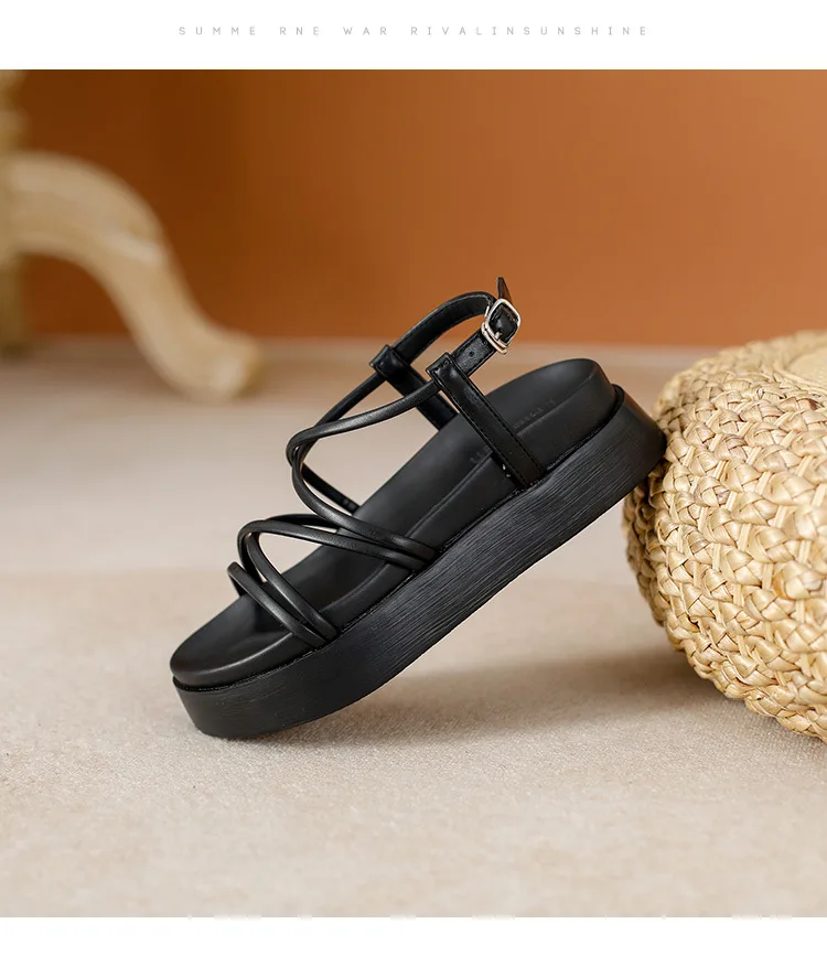 Summer New Sandals Women Braid Elegant Sandals Ladies Slip On Soft Sandals Woman Slipper Retro Footwear Female