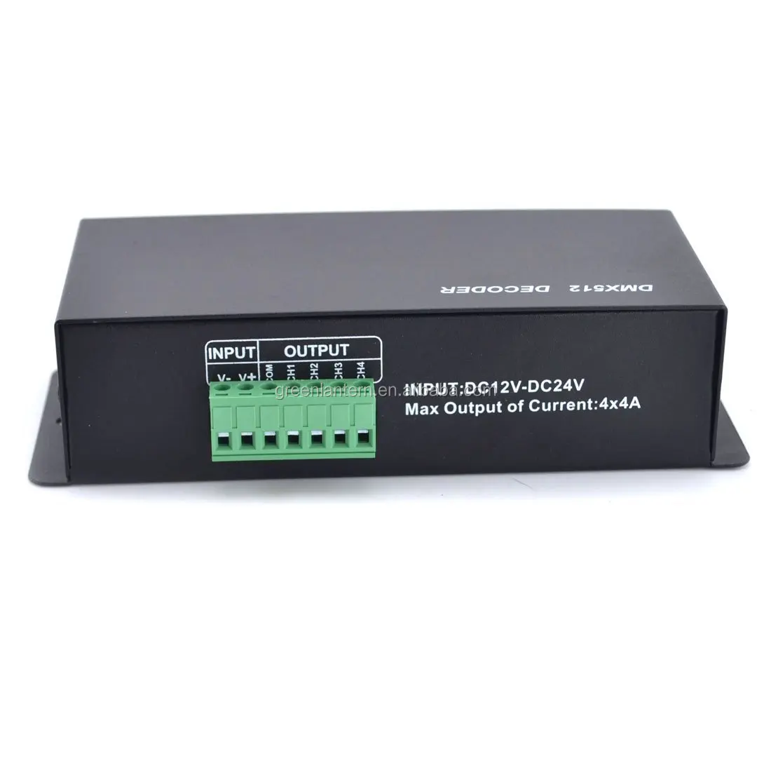 New DC12-24V 3 Channel DMX LED Controller 4 Channel DMX512 RGB LED Controller DMX512 Decoder With Display