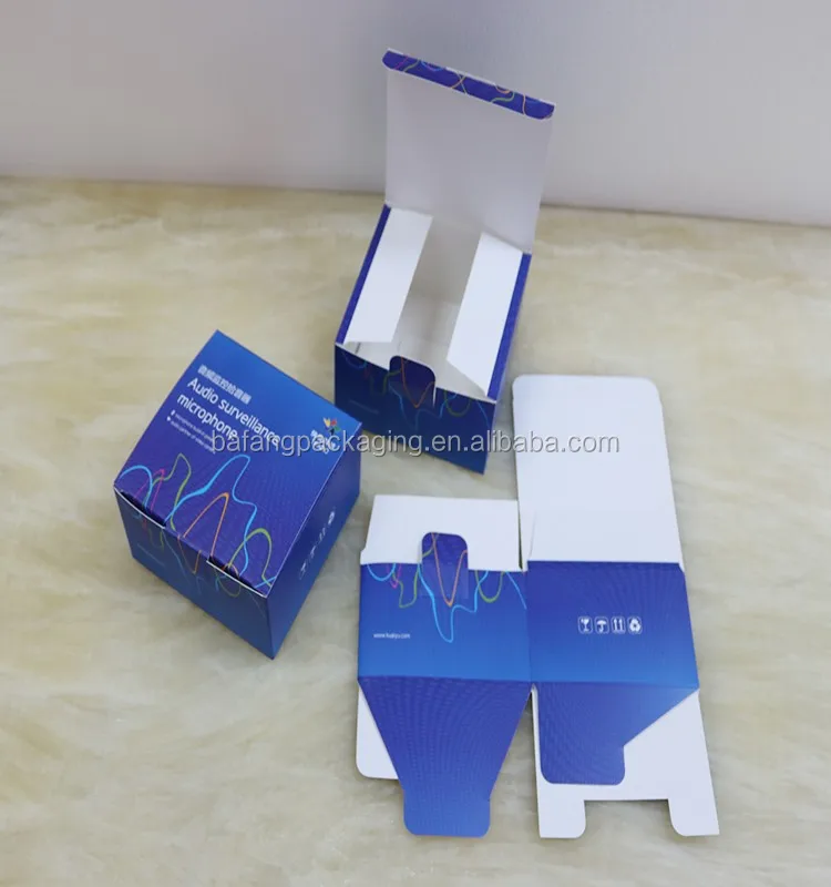 Custom Packaging Cosmetic Small White Box Packaging  White Paper Box Cheap White Cardboard Box