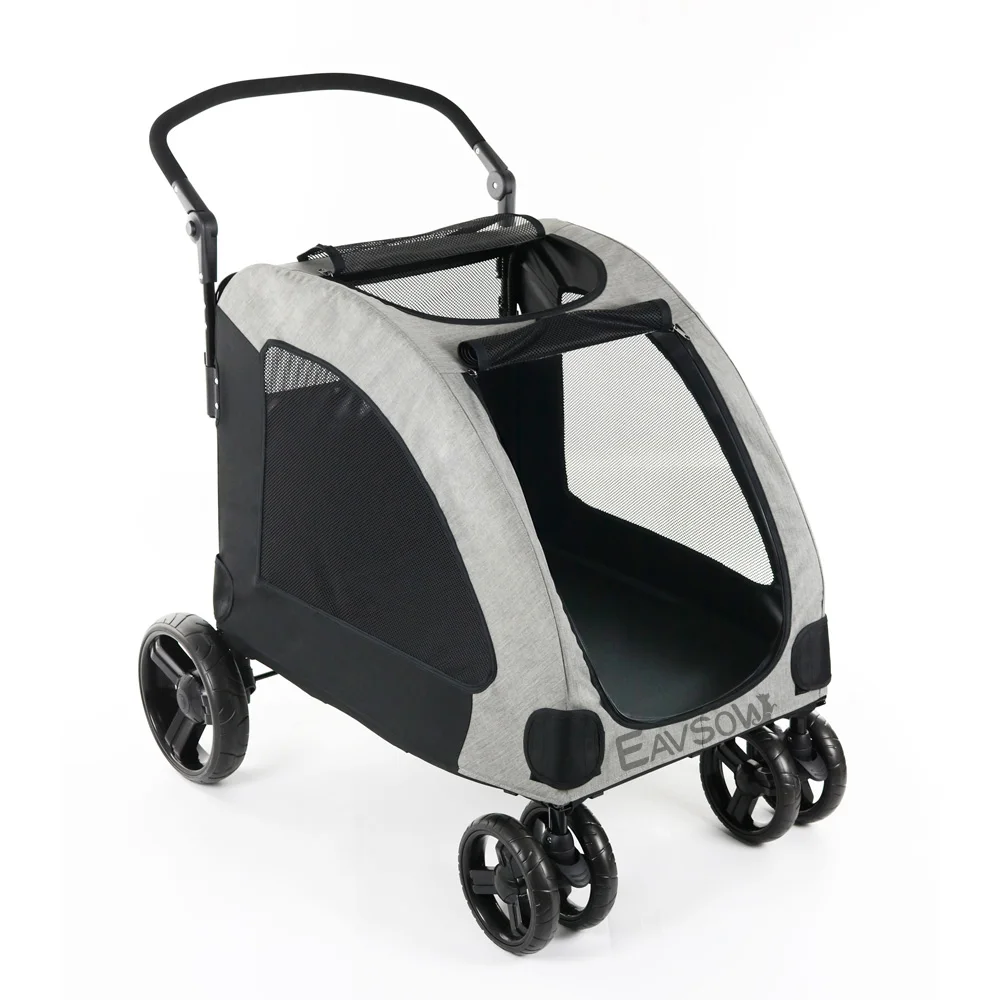
Factory direct sale hot selling customized luxury oxford pet dog stroller 