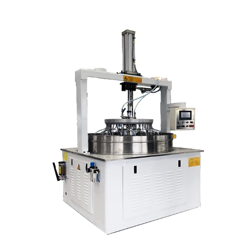 precision watch glass surface lapping polishing machine for Optical glass flat polishing