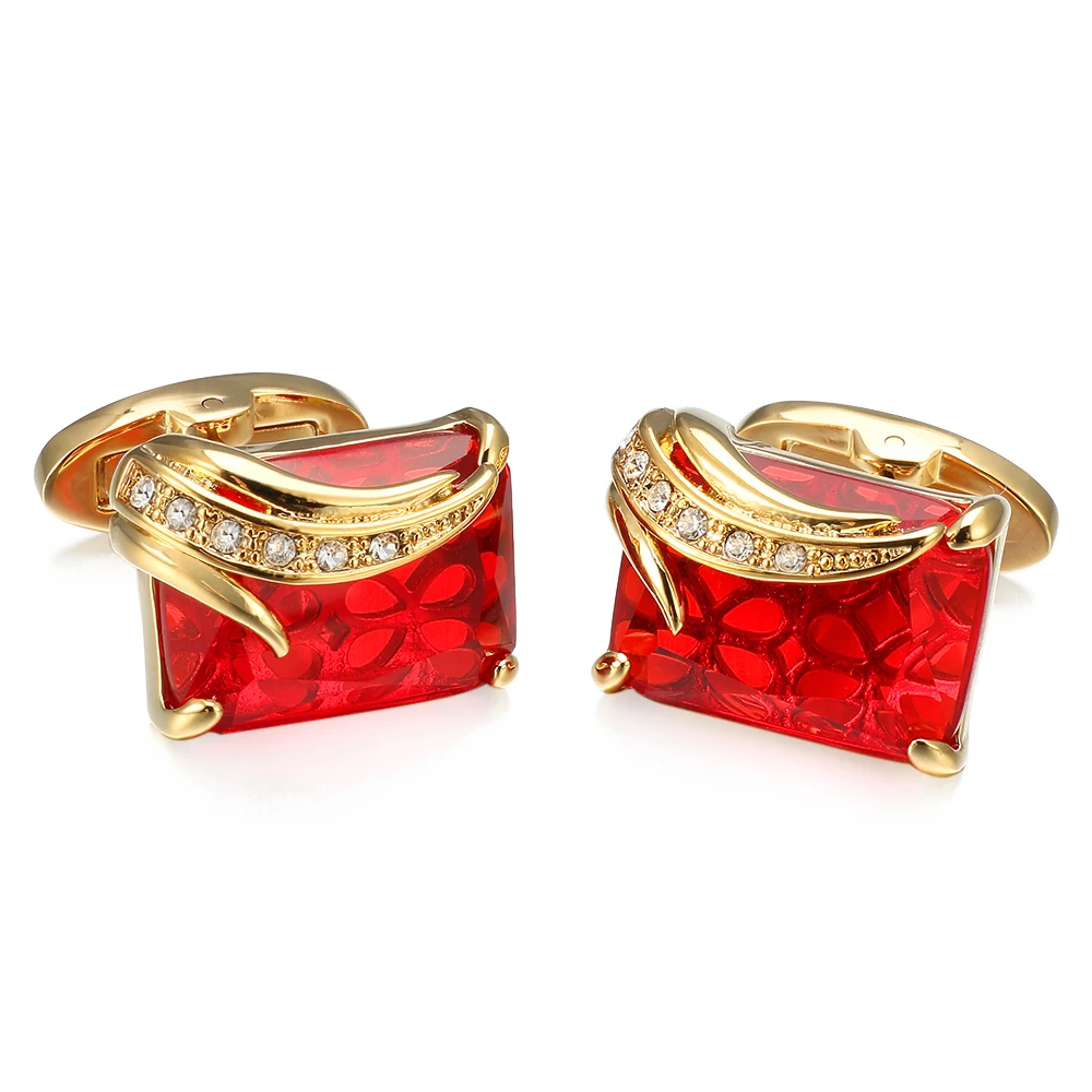  Мужские ювелирные изделия OB Jewelry из латуни и металла с кристаллами модные запонки оптовая цена для мужской