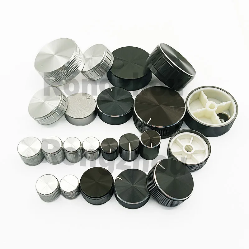Customization service supported Metal Aluminum Rotary switch AMP Amplifier Control Knob