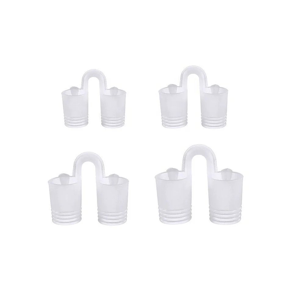 8PCS Nose Vents Anti Snoring Devices, Ease Breathing Simple Snoring Solution Different Sizes Breathing Relief Nasal Dilator