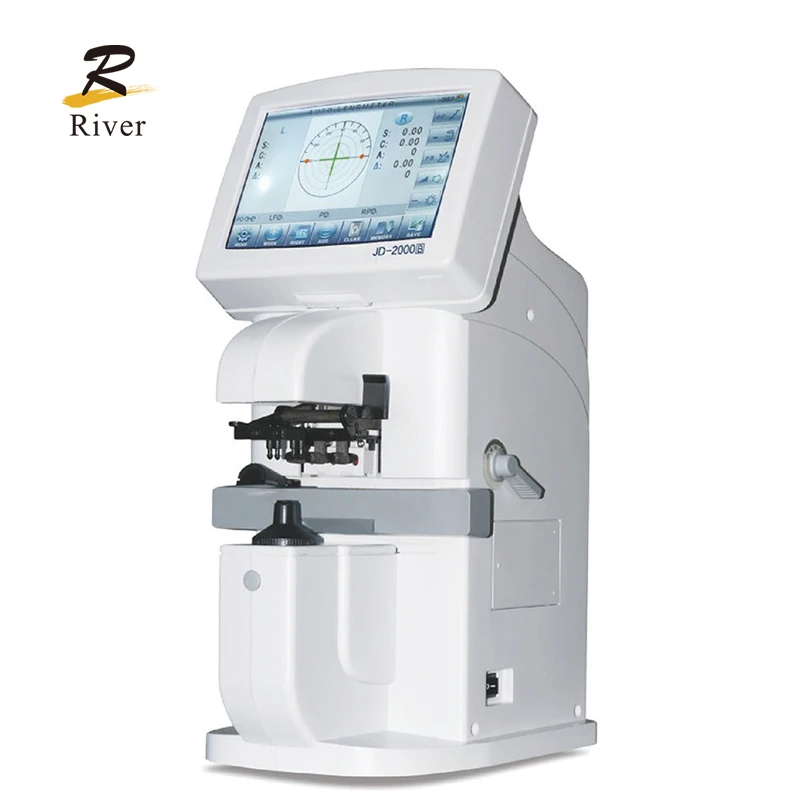 Wholesale JD-2000 China High Quality Optical Shop Eyeglasses Processing Equipment Manual Auto Lens Meter