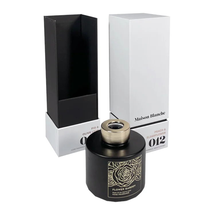 Custom Logo Luxury Drawer Empty Reed Diffuser Bottle Perfume Candle Packaging Gift Box