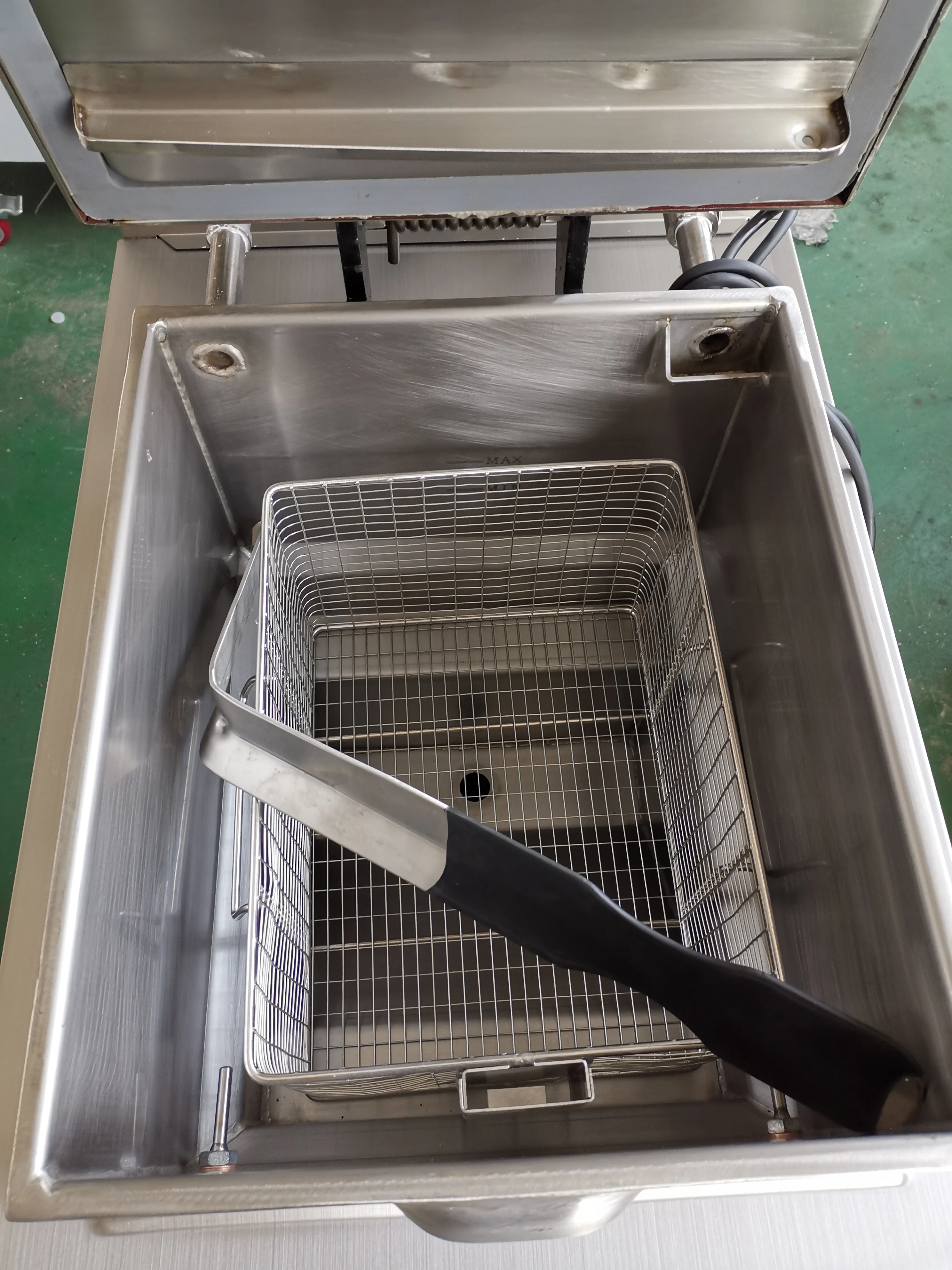 CE Новинка! Машина kfc/жаровня под давлением для курицы/газовая жаровня курицы система фильтрации масла