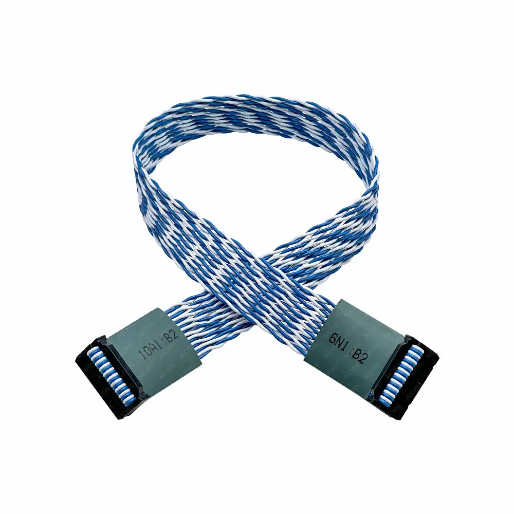 IDC Twist Cable Assembly FFC 20-Pin Home Appliance Electronic Cable
