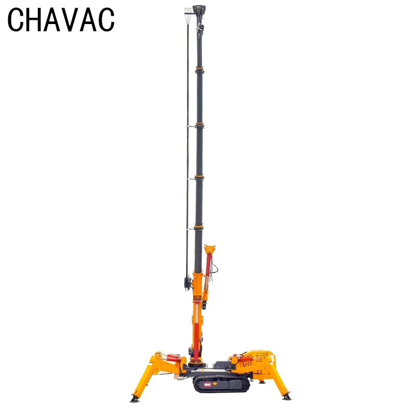 Powerful Hydraulic Crawler Crane Spider Crane Mini Crawler Crane