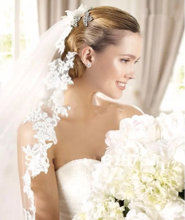 Guangzhou Auyan 2024 Wholesale Wedding Cathedral Veil Wedding Long Manufacturers Supply Wholesale Long Wedding Veils Bridal