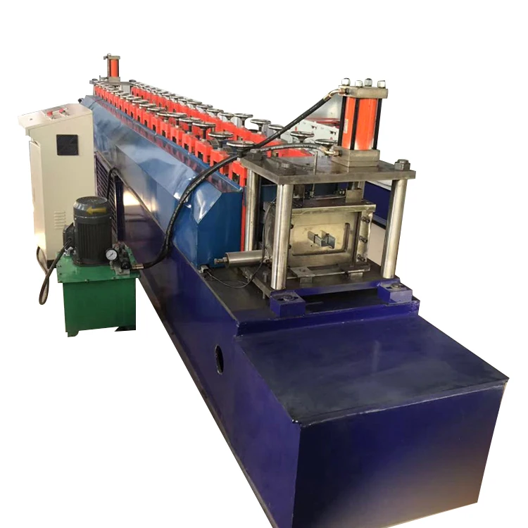 
Light steel main channel making iron door frame forming machinery 