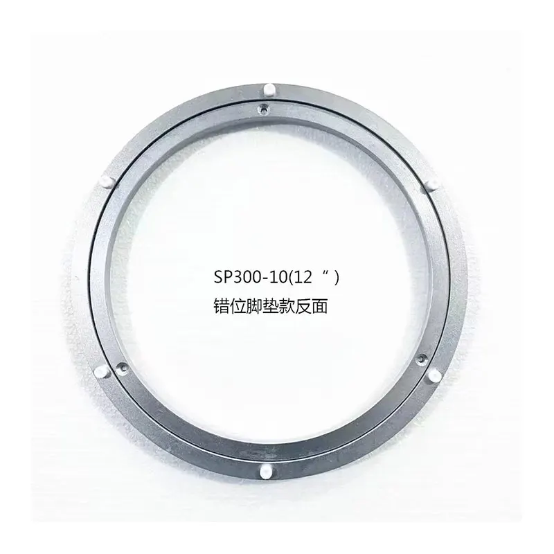 High quality aluminum lazy Susan ball bearing swivel rotating plate for table