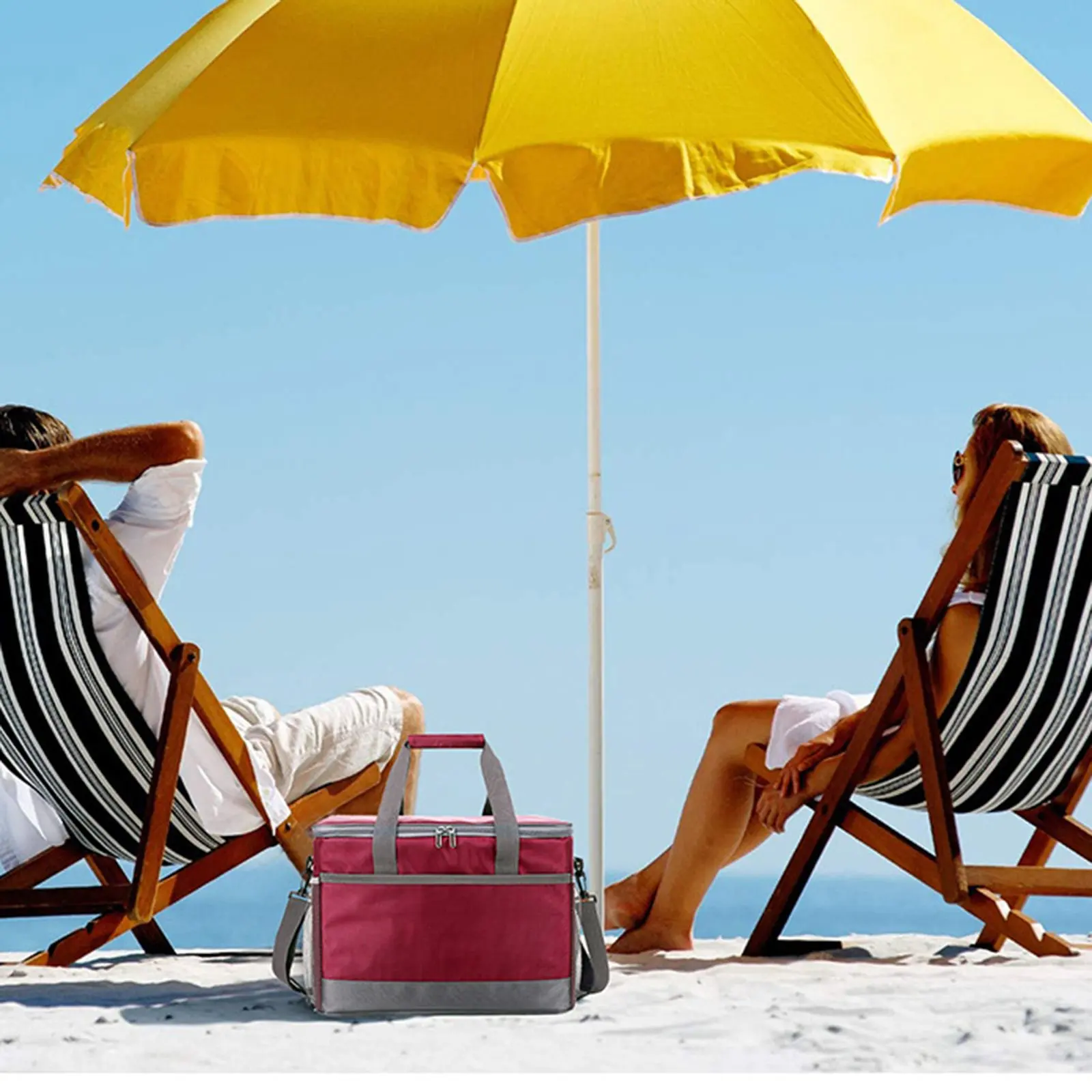 FREE SAMPLE Reusable Insulated Cooler Lunch Bag 33L Waterproof Warm & Cool Buffet Server Warming Tray Pizza Box