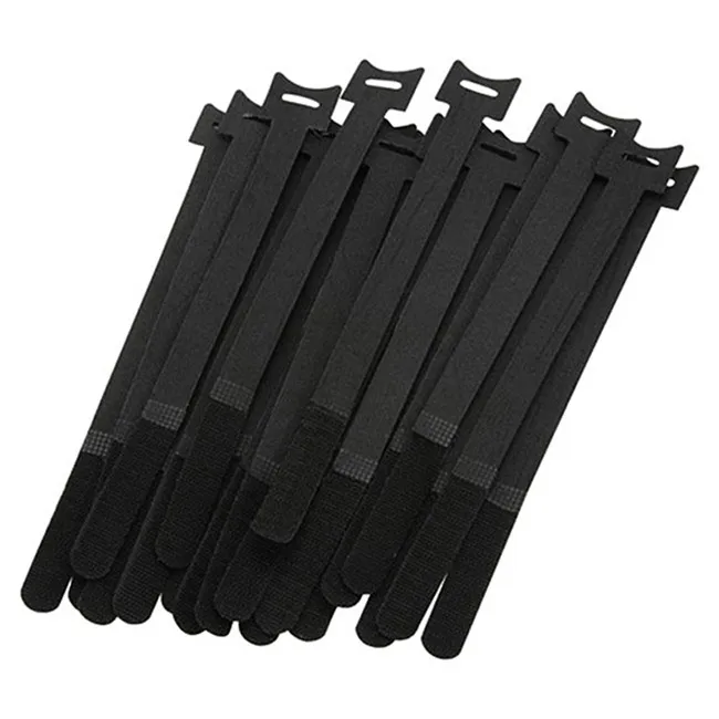 Reusable Fastening Cable Ties Adjustable Velcroes Cable Organizer