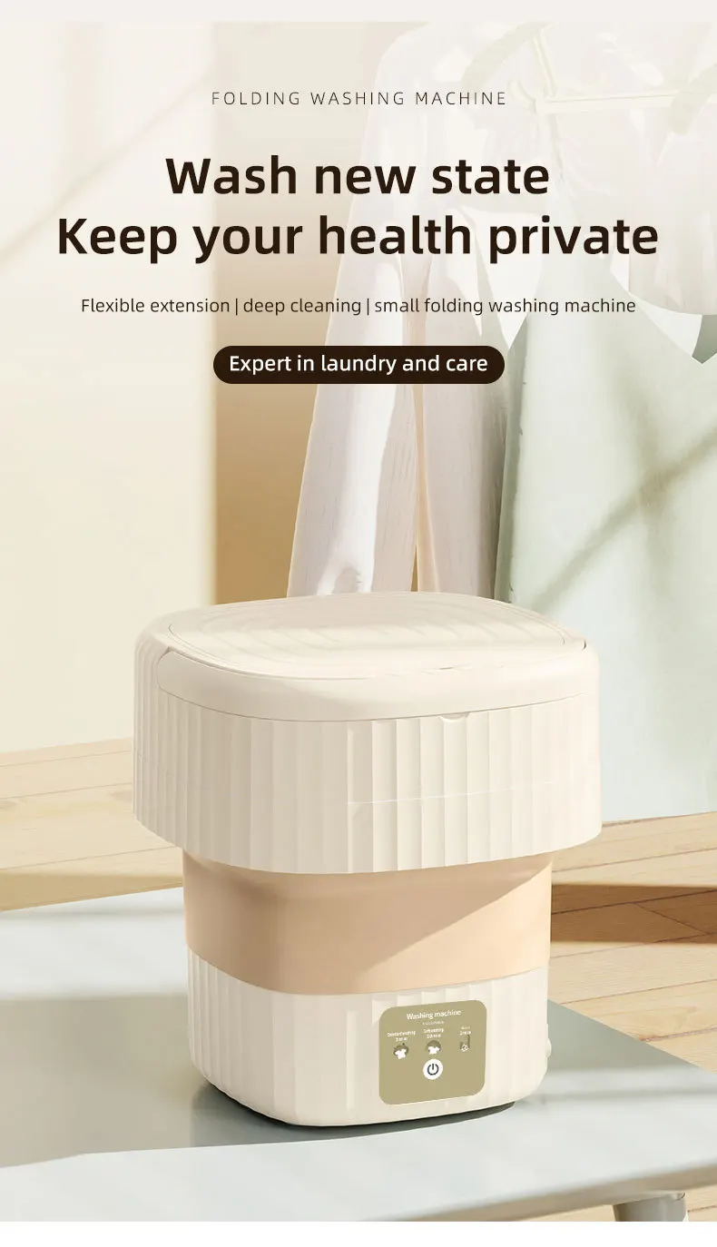 DP4 China Small washing machine foldable socks underwear household portable washing machine fully automatic washing machine