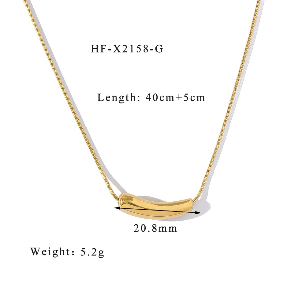 2024 New 18k Stainless Steel Necklace Delicate Heart V Shaped Flower Cross Pattern Pendant Multi-Strand 18k Gold Plated Pearl