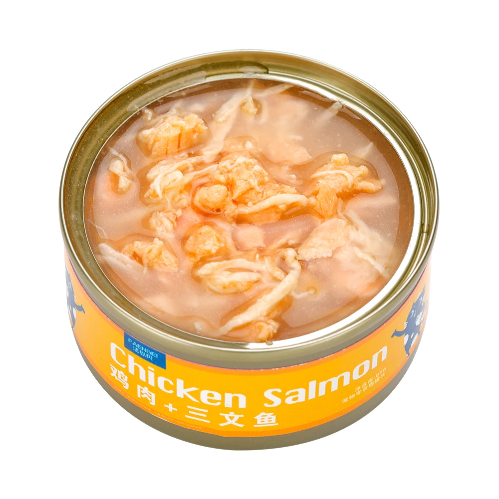 OEM ODM Canned Cat Wet Food   Taste For All Life Stages Canned Cat Food Manufacturer 85g