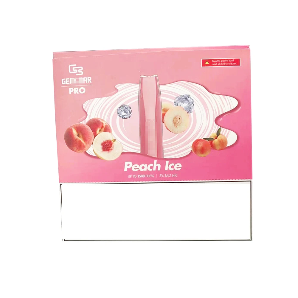 
Original Atomizer Vape Disposable Box Pre-filled 4.5ml Geek Bar Pro 1500 Puffs Capacity BOX Packaging Fast Delivery 