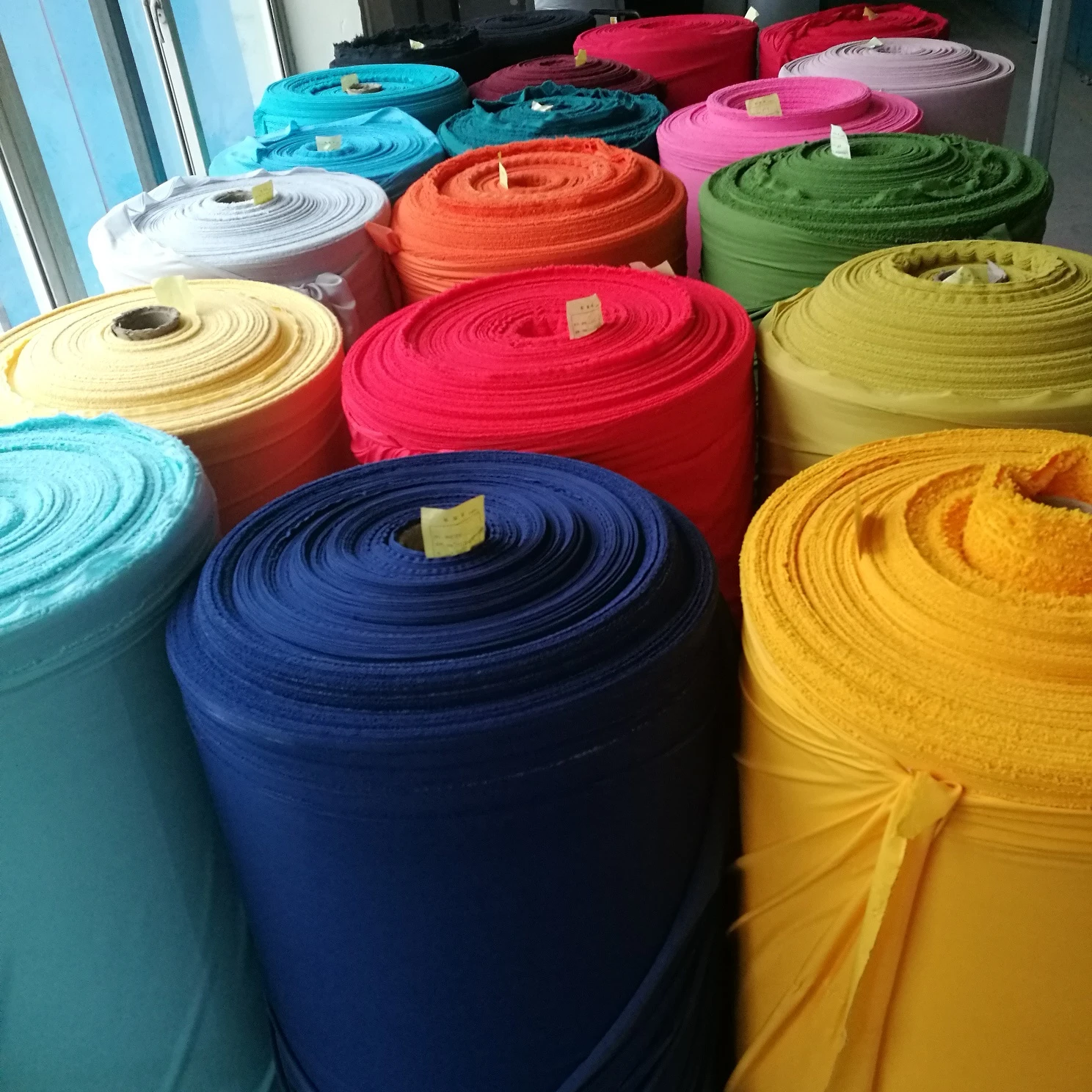 Best price 100% polyester Factory Wholesale Color Woven Fusible Interlining  fabric for dress