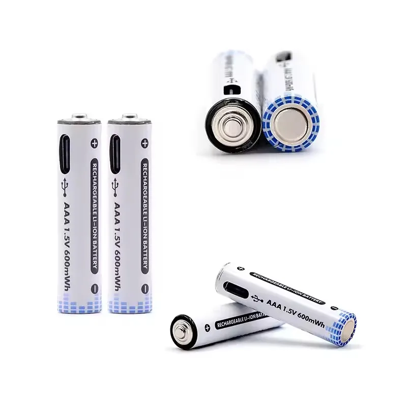 Long Life 1.5V AAA Usb Lithium Battery Type C Aa Rechargeable Batteries Environmental protection for Toy