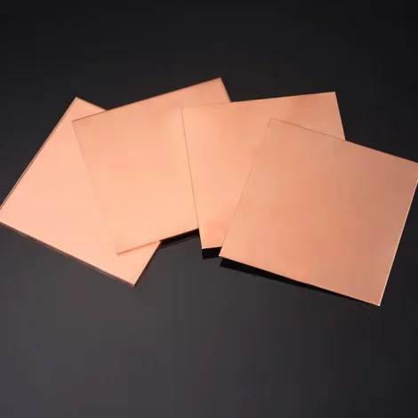 High Quality Copper Sheet Brass High Purity 99.99% Cathode Copper 10 Ton Is Alloy 220-400 Cn Copper Plate