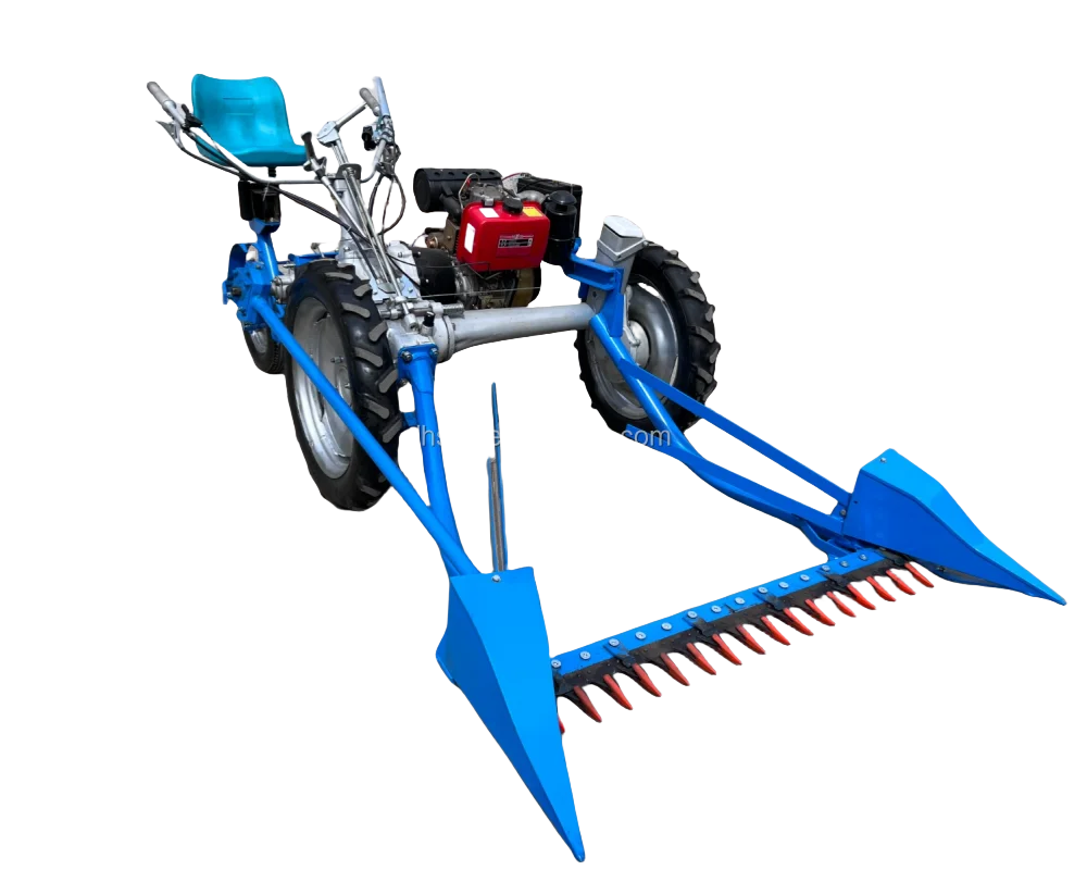 New Condition Mini Rice Harvester and Baler Three-Round Tractor Drive Combine Harvester for Farm Use