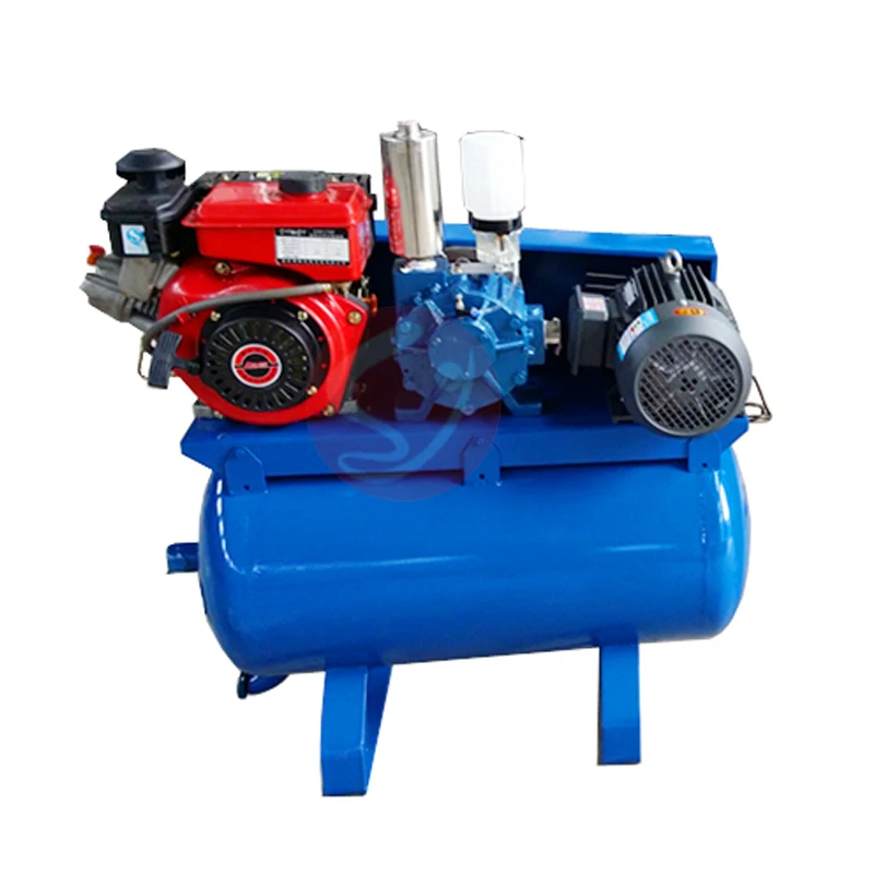 550LPM Electric starter Diesel engine Vacuum Pump in fixed cow milking machine