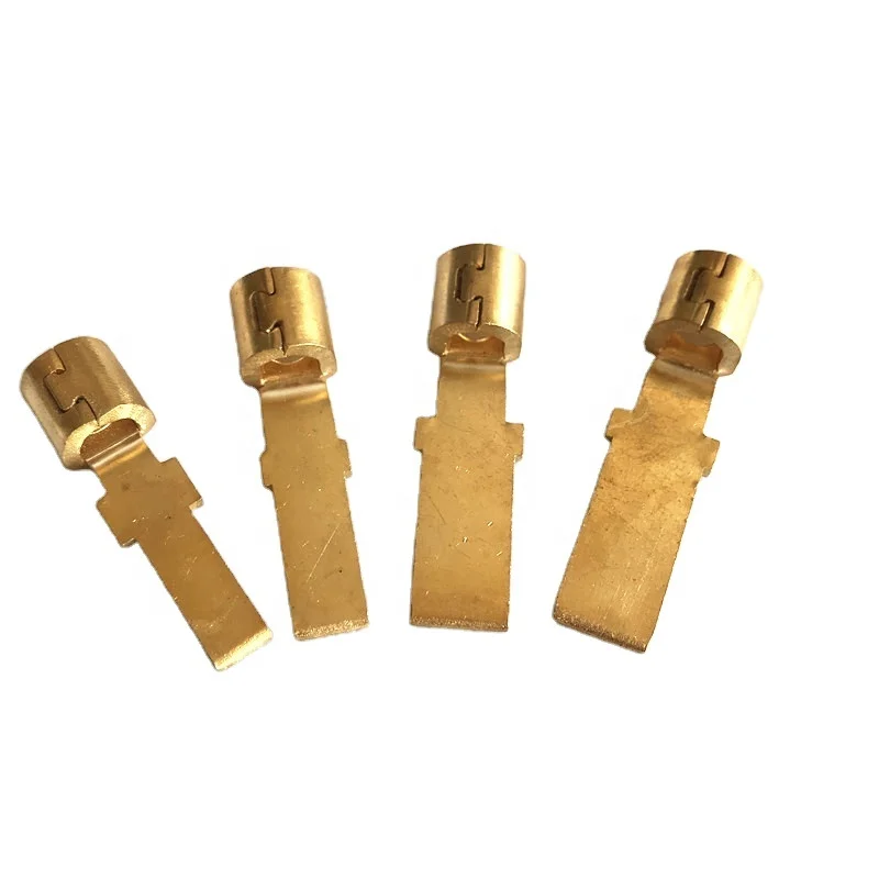 Custom Brass Plug Pin Electrical Cable Plug and Connectors with Factory Price