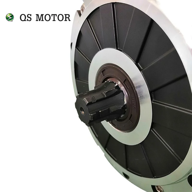 QS 138 3kW 72V100KPH old appearance mid drive motor with belt design