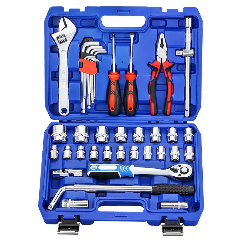 40pcs Hot Selling Socket Set Tool Kit Carbon Steel Mechanic Tool Set Spanner Sets