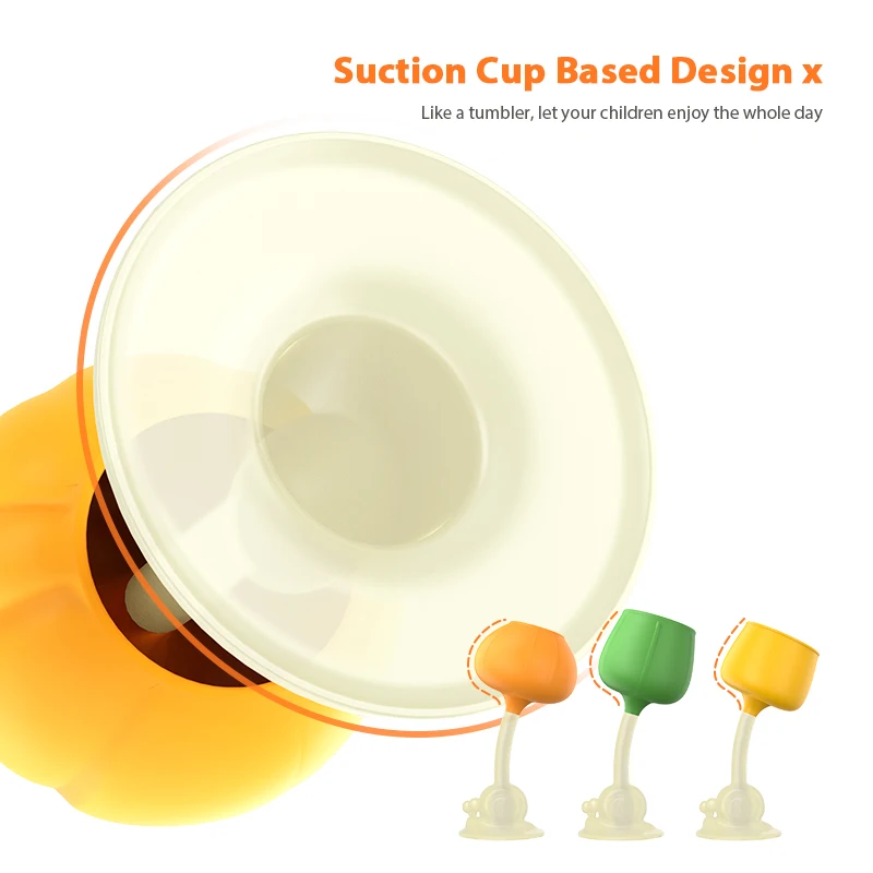 wholesale organic mushroom packaging molar pumpkin fruit funny vegetable 100% bpa free food grade toys silicone baby