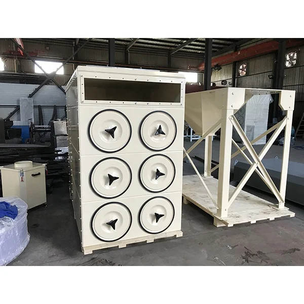 Glorair High Quality Horizontal Cartridge Dust Collector for Food Processing Industry Industrial Food Dust Collector