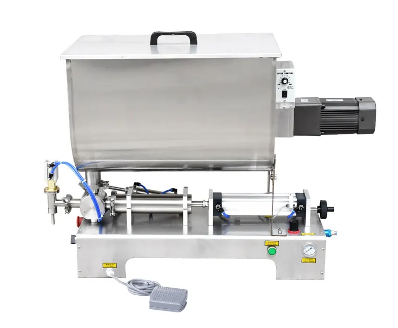 Popularly Factory Price Semi Automatic Piston Filling Machine Paste Ketchup/Mayonnaise/Jam/Chili Sauce Filling Machine