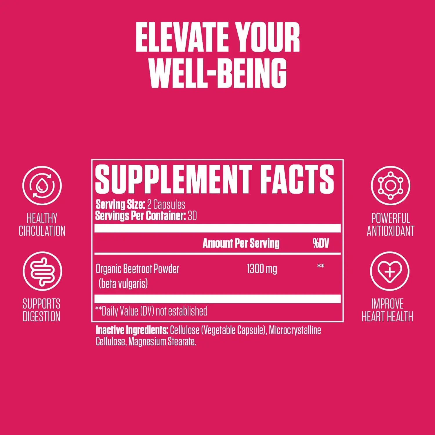 Best Quality HALAL Organic Beet Root Capsules Burn Fat Health Food Fast Slimming Detox Pills.Promotes Healthy circulation