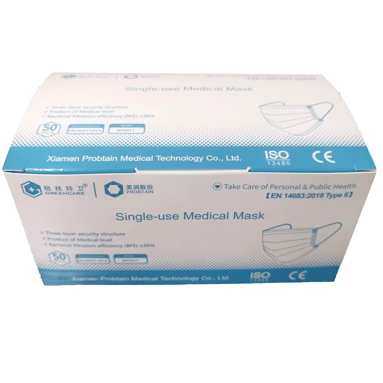 Individual surgical disposable individually packaged L Merlot high quality civilian respirator